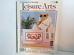 Vintage Leisure Arts The Magazine August 1988