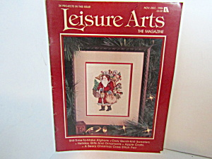 Vintage Leisure Arts The Magazine Nov/dec 1986