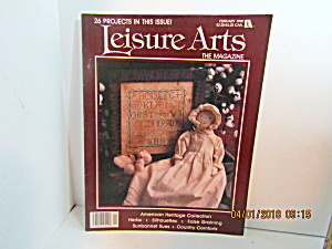 Vintage Leisure Arts The Magazine February 1990