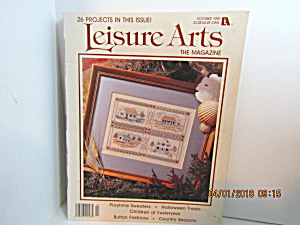 Vintage Leisure Arts The Magazine October 1990