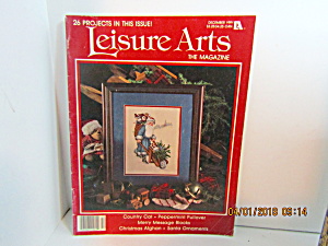 Vintage Leisure Arts The Magazine December 1991