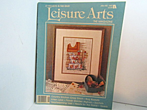Vintage Leisure Arts The Magazine Jan/feb 1987