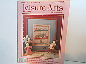 Vintage Leisure Arts The Magazine May/june 1987