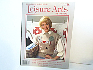 Vintage Leisure Arts The Magazine July/aug 1987
