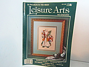 Vintage Leisure Arts The Magazine Nov/dec 1987
