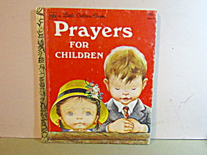 Little Golden Book Prayers For Children #301-9