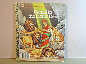 Little Golden Book Daniel In The Lions' Den