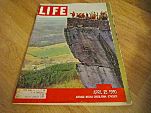 Vintage Life Magazine April 25,1960