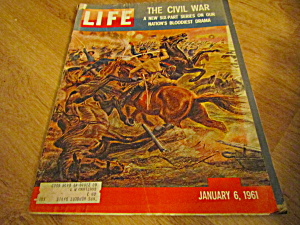 Vintage Life Magazine January 6,1961