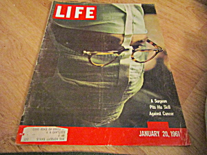 Vintage Life Magazine January 20,1961