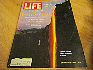 Vintage Life Magazine October 19,1962