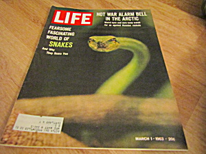 Vintage Life Magazine March 1,1963