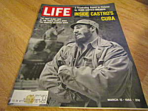 Vintage Life Magazine March 15,1963