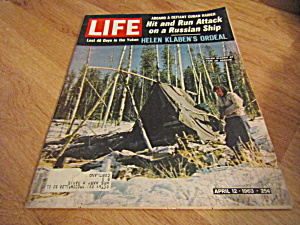 Vintage Life Magazine April 12,1963