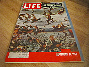 Vintage Life Magazine Sept 28,1959