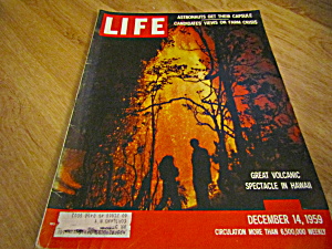 Vintage Life Magazine Dec 14,1959