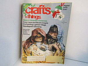 Vintage Magazine Crafts-n-things Nov. 1989