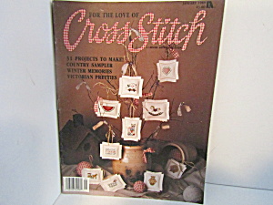 Vintagemagazine For The Love Cross Stitch Jan. 1989