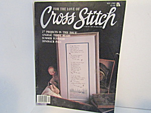 Vintagemagazine For The Love Cross Stitch May 1989