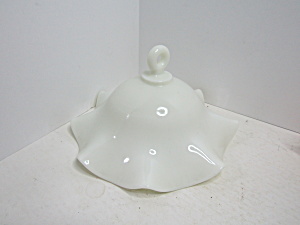 Antique Milk Glass Oil Lamp Smoke Bell