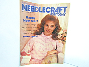 Vintage Magazine Needlecraft For Today Jan/feb 1988