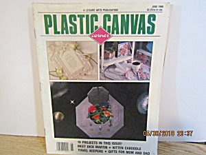 Vintage Magazine Plastic Canvas June 1990