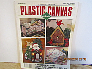 Vintage Magazine Plastic Canvas Dec 1990