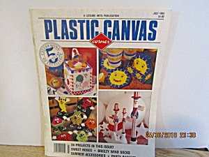 Vintage Magazine Plastic Canvas July 1994