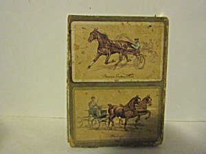 Vintage Standard Playing Cards Buggy Racing Prints