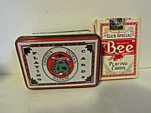 Vintage Turning Stone Bee Casino Playing Cards