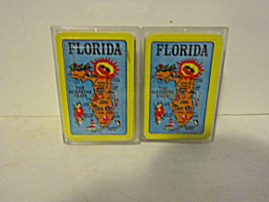 Vintage Florida Souvenir Mini Card Decks