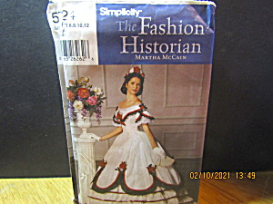 Simplicity The Fashion Historian Pattern #5724