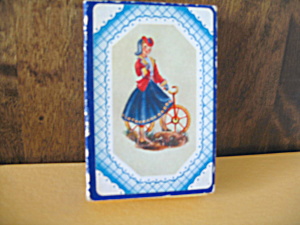 Vintage Nouvelle Lady Playing Cards