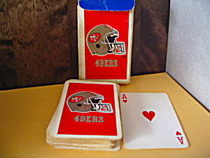 Vintage Playing Cards Nfl Team 49ers