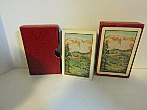 Vintage Souvenir Rainier National Park Card Deck