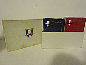 Vintage French Line Transatlantique Playing Card Set