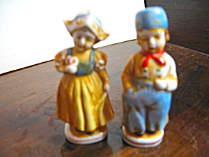 Vintage Mini Holland Dutch Boy & Girl Figurines