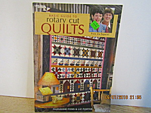 Vintage Craft Book Basic Guide To Rotary Cut Quilts