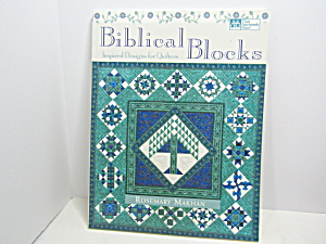 Biblical Blocks Inspired Designs For Quilters
