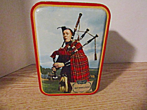 Vintage Scottish Highlander Sharps Confectionery Tin