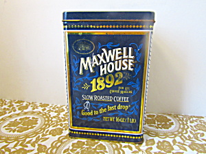 Vintage Maxwell House Coffee Anniversary Tin