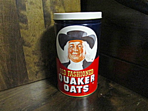 Vintage Old Fashioned Quaker Oats Tin