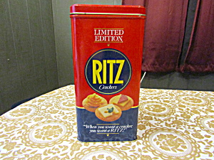 Vintage Limited Edition Ritz Cracker Tin