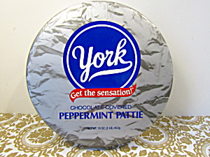 Vintage York Peppermint Pattie Tin