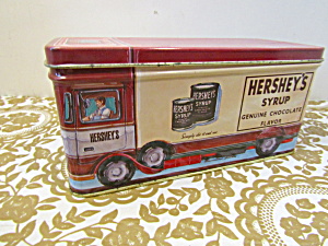 Vintage Hershey's Syrup Bus Tin