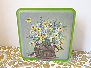 Vintage Floral Tin By Century Resources Inc