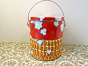 The Popcorn Factory Caramel Corn Bucket Tin
