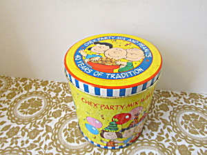 Chex Party Mix And Peanuts 40 Years Of Tradition Tin