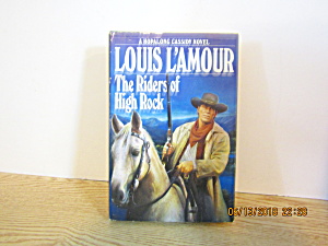 Vintage Book The Riders Of High Rock By Louis L'amour