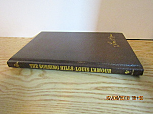 Vintage Western Book The Burning Hills By Louis L'amour